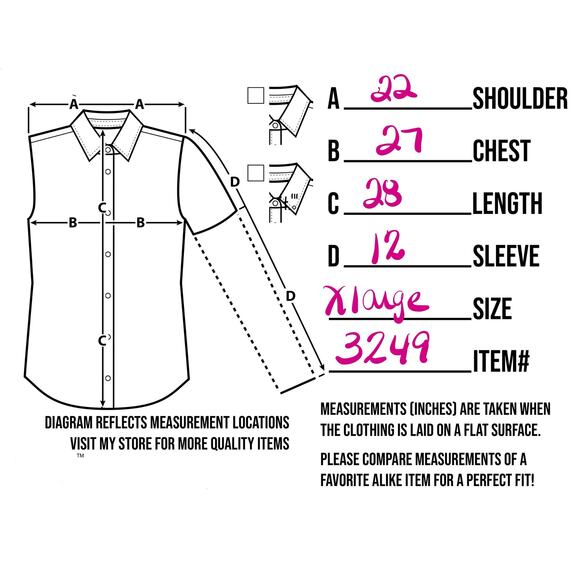 Cabbala’s Button-down Plaid Men's Shirt Short Sleeve Cream Brown Tan XLarge - Picture 2 of 11